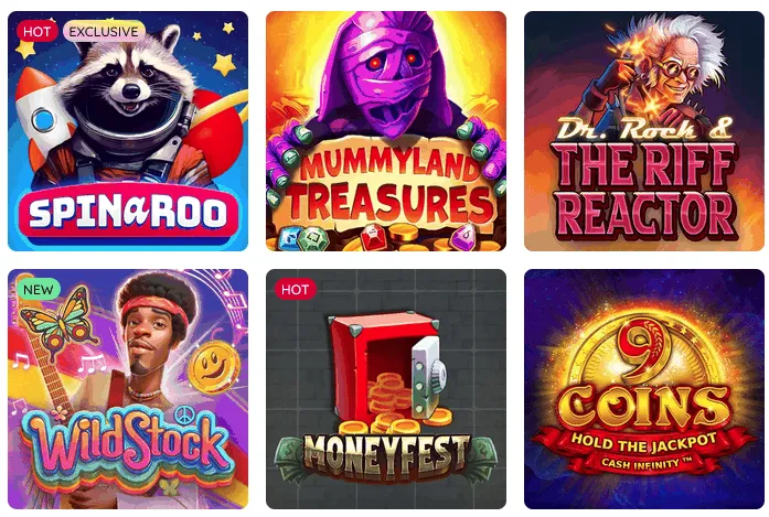 Rooli Casino Games